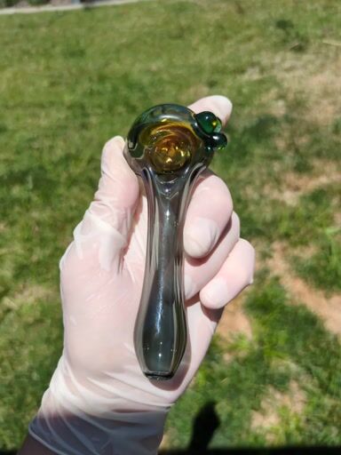 Preview pic of Teal green dry pipe
