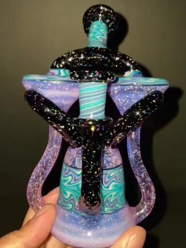 Preview pic of Manchild glass dual recycler 10mm