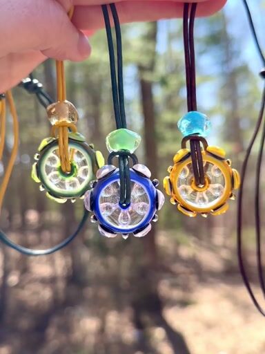 Preview pic of catwizard_glass amulet pendant