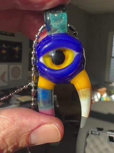 Preview pic of Deja blue Sherbie pendant