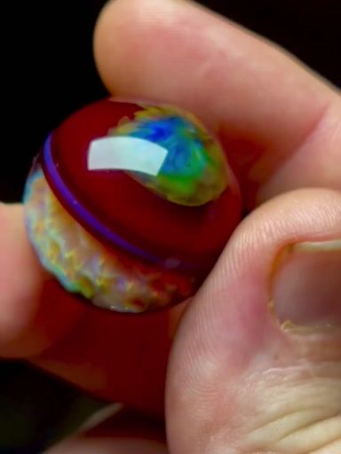 Preview pic of 25mm Flower Implosion and encalmo marble