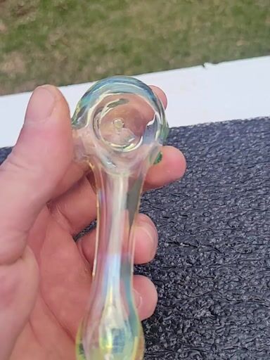 Preview pic of Sea slyme and silver fumed spoon