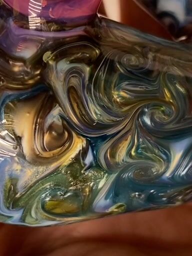 Preview pic of deep purple abalone tripsitter Sherlock