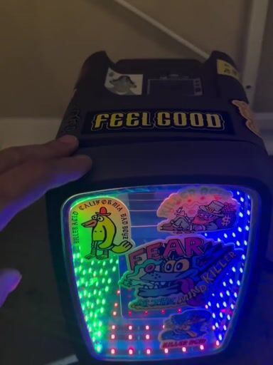 Preview pic of Mini Dab Fridge Covered in Slaps