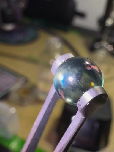 Preview pic of 8mm Diamondium Sphere Terp Pearl Dnail