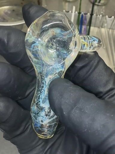 Preview pic of Silver fume mini pipe