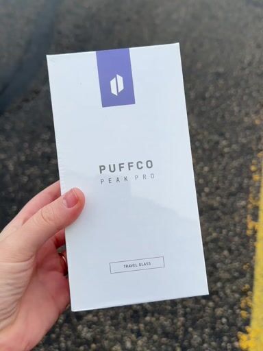 Preview pic of Puffco Peak Pro Travel Glass Royal Blue