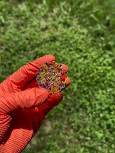 Preview pic of Kaleidoscope hobnail marble