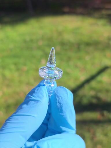 Preview pic of Coos clear crushed opal spike XL Joy stick