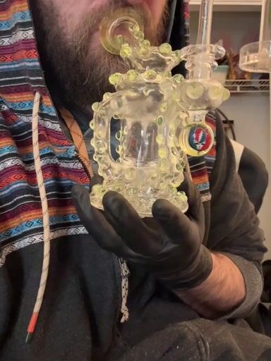 Preview pic of Howlsglass 3Uptake Internal Drain 4 Hole Perc