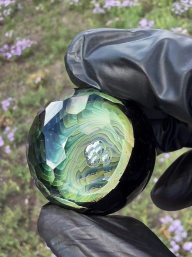 Preview pic of Mr Facet Fume Bubble Vortex Marble