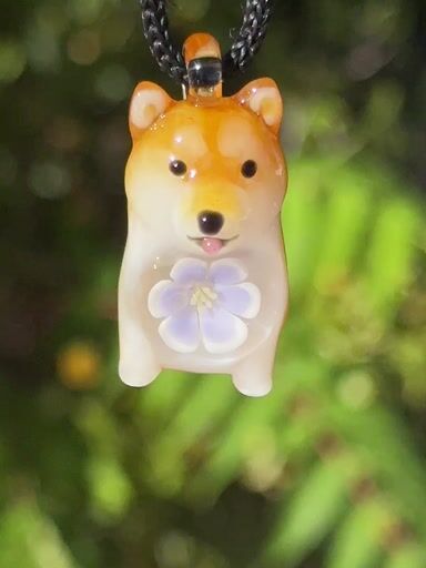 Preview pic of Dog Pendant by Azusa Glass