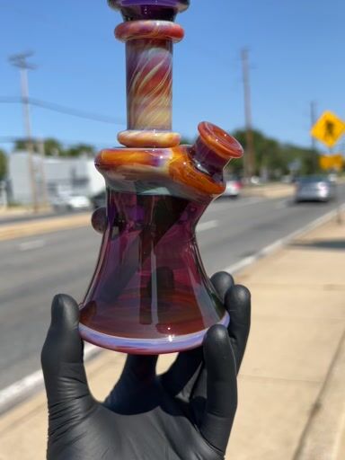 Preview pic of Deestrukt Glass Full Color Mini Tube (Fume/Purple)