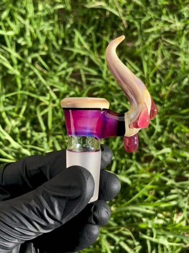 Preview pic of Telemagenta/Black/Caramel 18mm slide