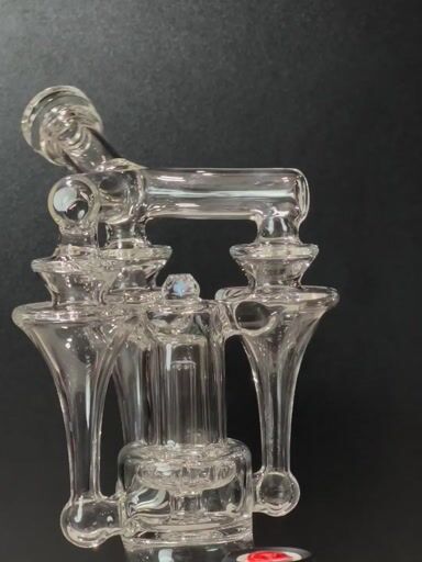 Preview pic of Iridescent Glass Puffco Peak Glass Replacement Tri Cycler