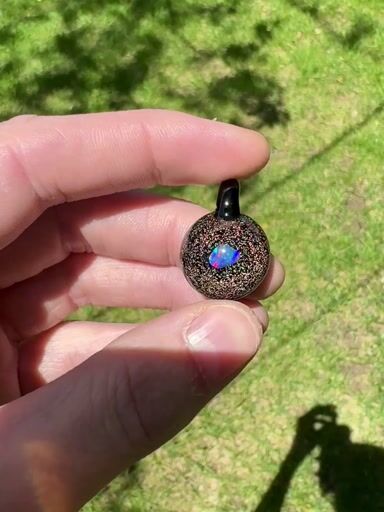 Preview pic of Quasi Dichro Opal Pendant