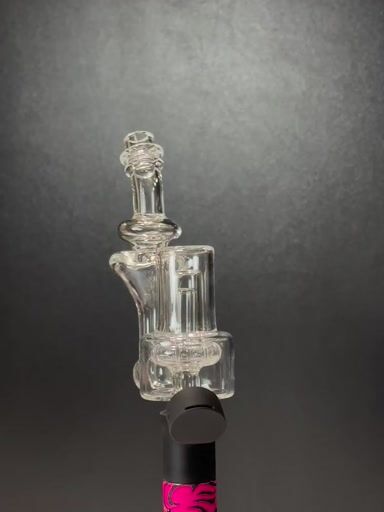 Preview pic of Iridescent Glass Puffco Pivot Glass Topper - PivBR
