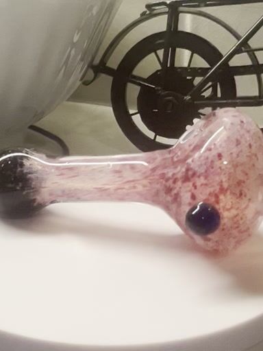 Preview pic of Blown Glass Spoon Pipe