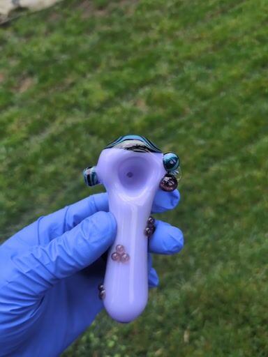 Preview pic of Milky purple spoon