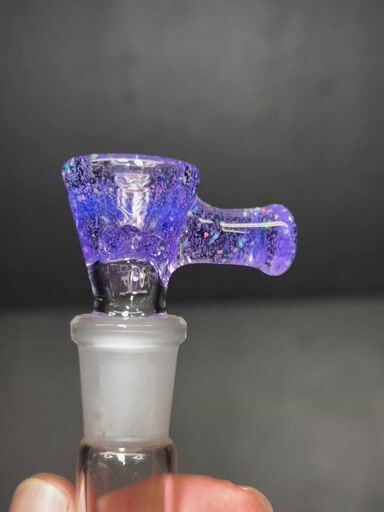 Preview pic of 14mm crushed opal over purple lollipop