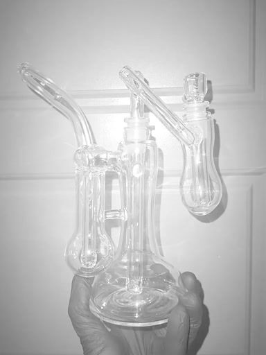Preview pic of Nedglassman clear triple bubbler