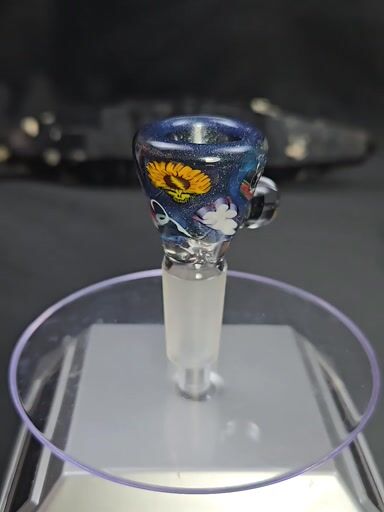 Preview pic of Gratefuldead Mille themed martini thiccy slide. Extra thick 14mm bistabil joint