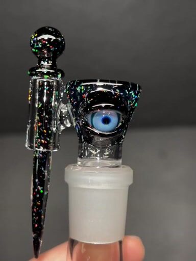 Preview pic of Crushed opal monster poker slide 18mm 4 hole